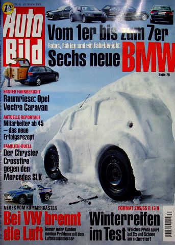 Deckblatt Auto Bild (41/2003)